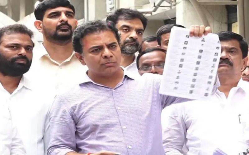  جوبلی ہلزمیں ووٹ چوری کا الزام بی آرایس وفد نے ریاستی سی ای او سے کی شکایت